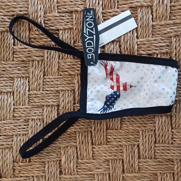 American Eagle USA 4th Of July Thong Underwear Bodyzone One Size NWT - Picture 1 of 8